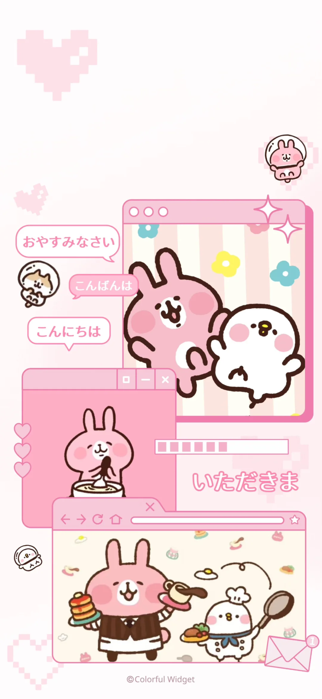 🎀卡娜赫拉也太太太太太太适合做壁纸了吧🤯