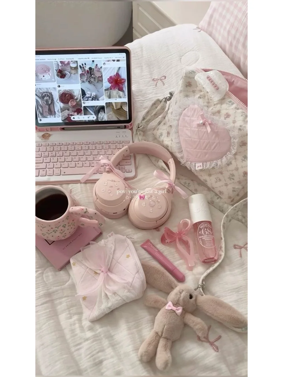 白女美学｜Pink sleepy beauty🎀