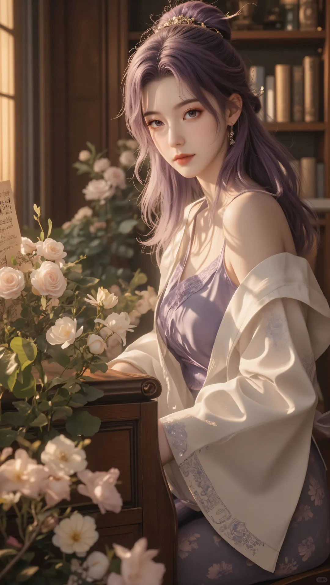 国漫女神 云霄仙子 猫耳朵vs旗袍