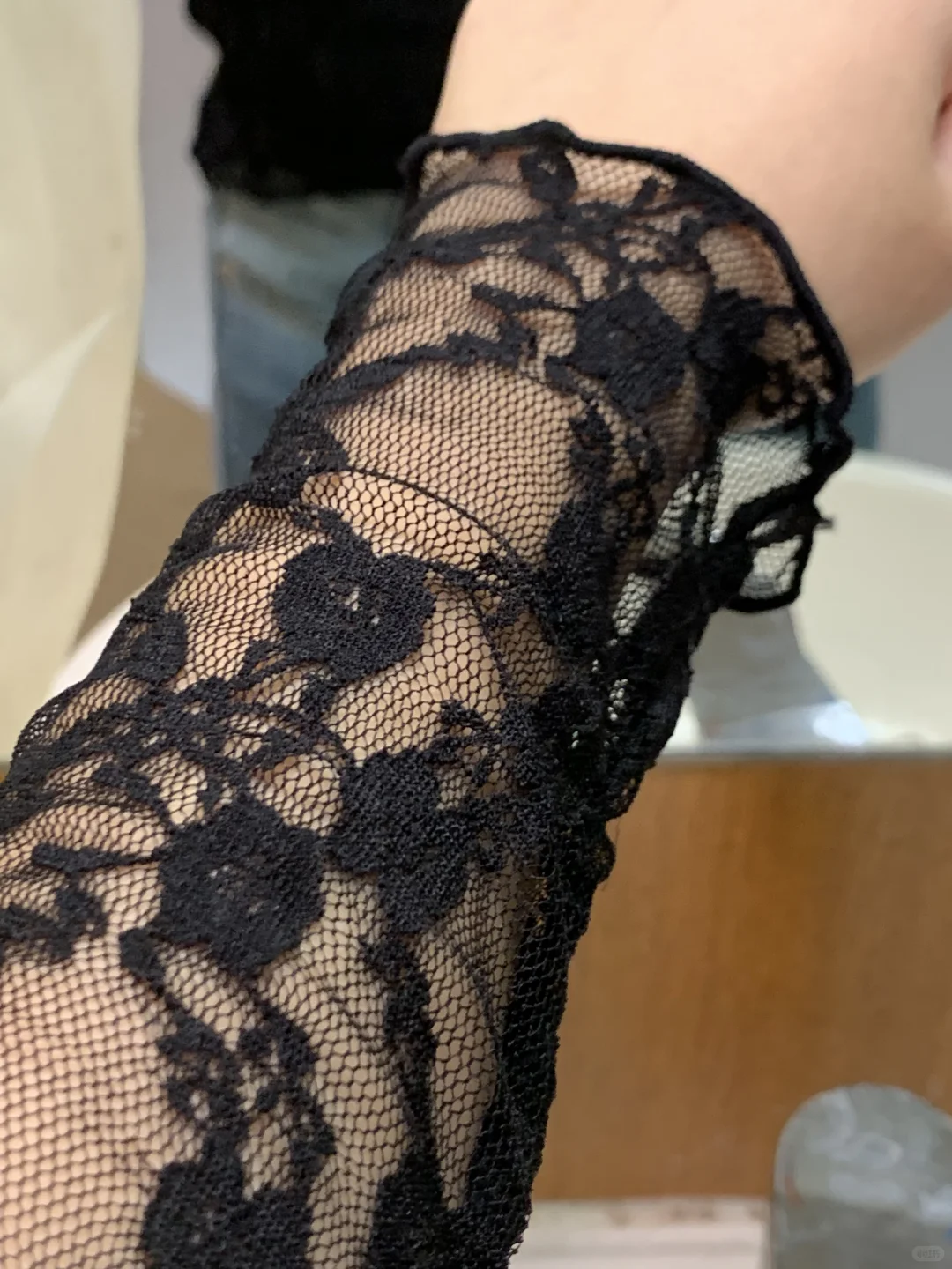 小时候好讨厌妈妈穿蕾丝