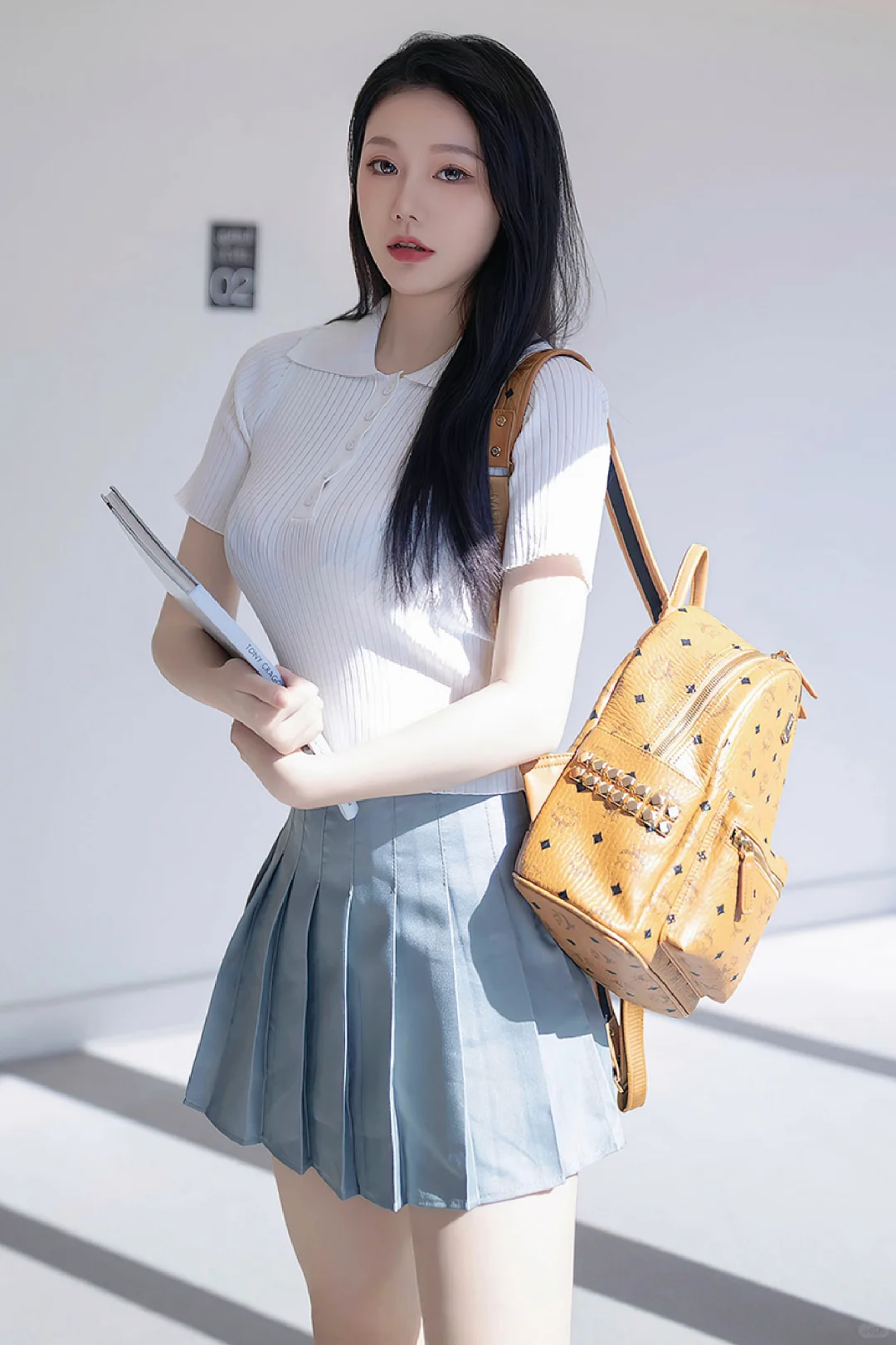 写真‖jk短裙校园清纯学生妹
