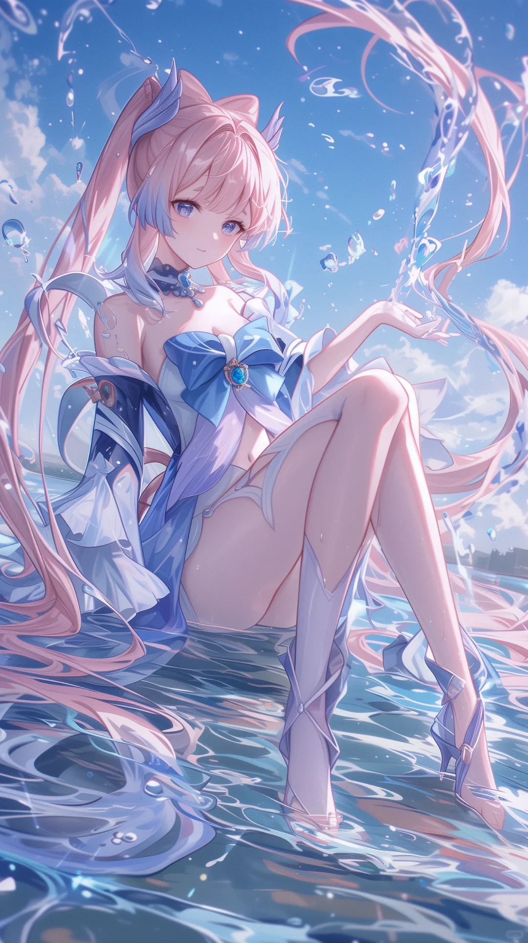 原神壁纸分享｜夏日海滩派对