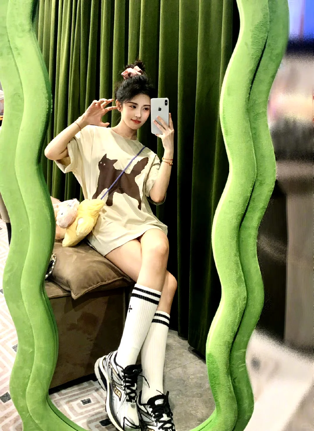 挑战你没有的鞠婧祎美照