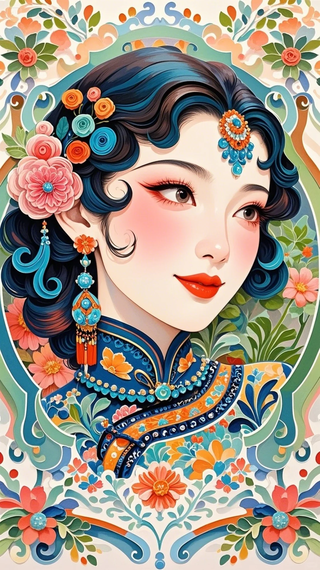 AI衍万物，古典美女来一组