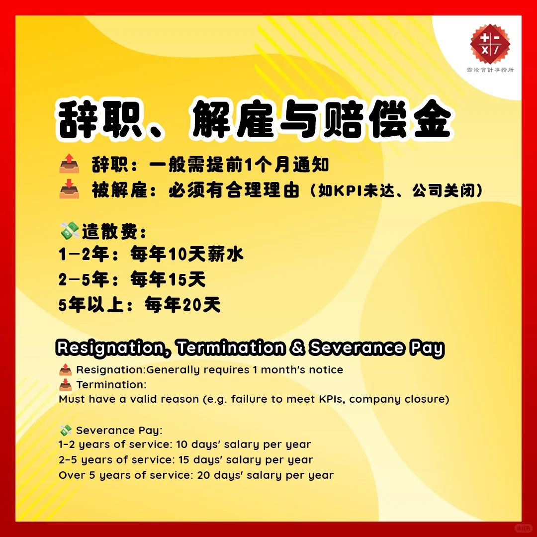 🇲🇾【打工人必知的劳工法令】