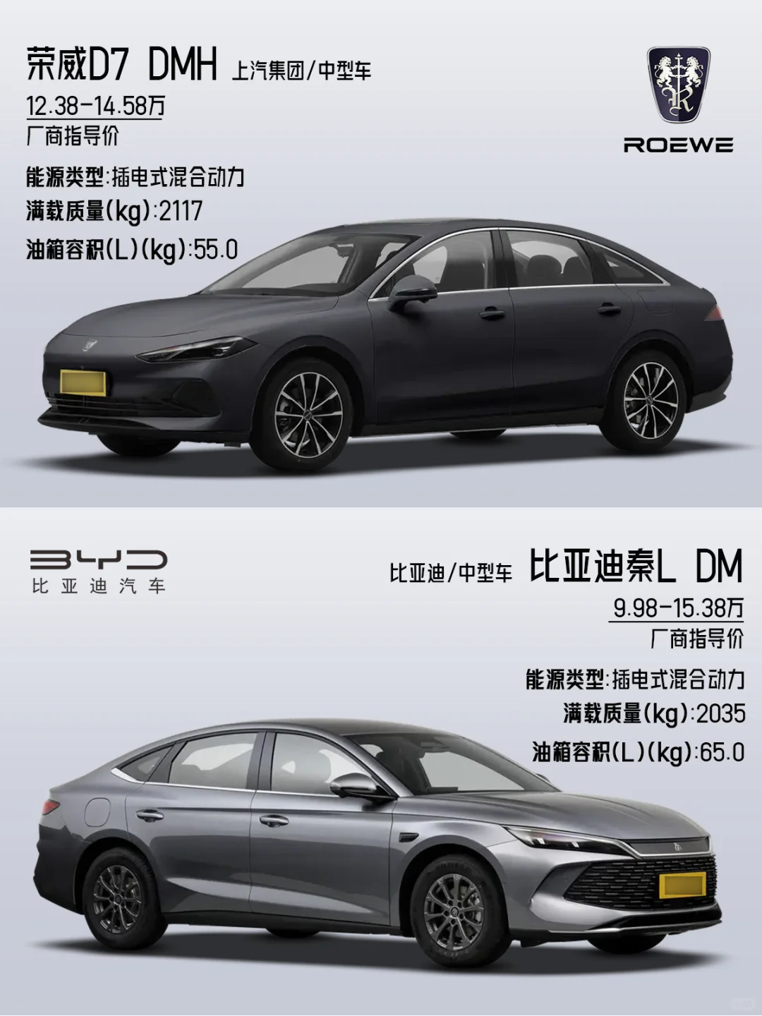 🚗 10万级混动家轿对决