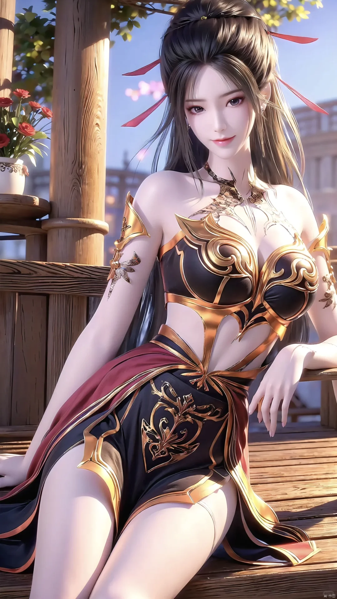 国漫女神 焰灵姬壁纸~