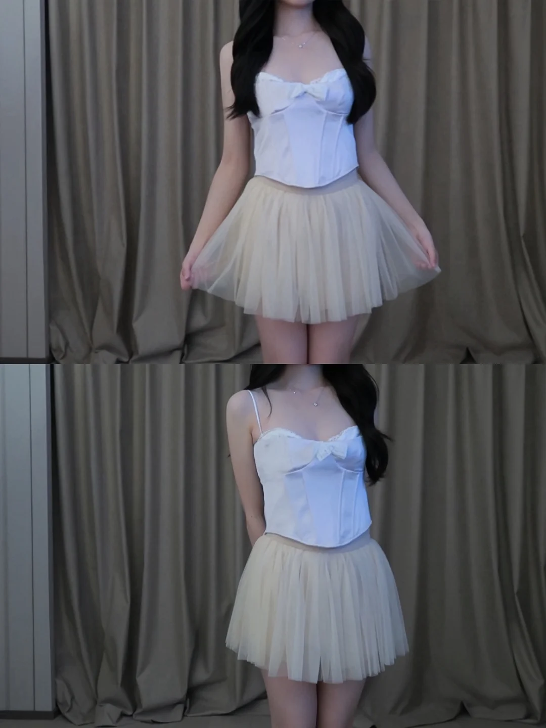 美丽女大之清纯烧烧感约会穿搭👗(附上身图