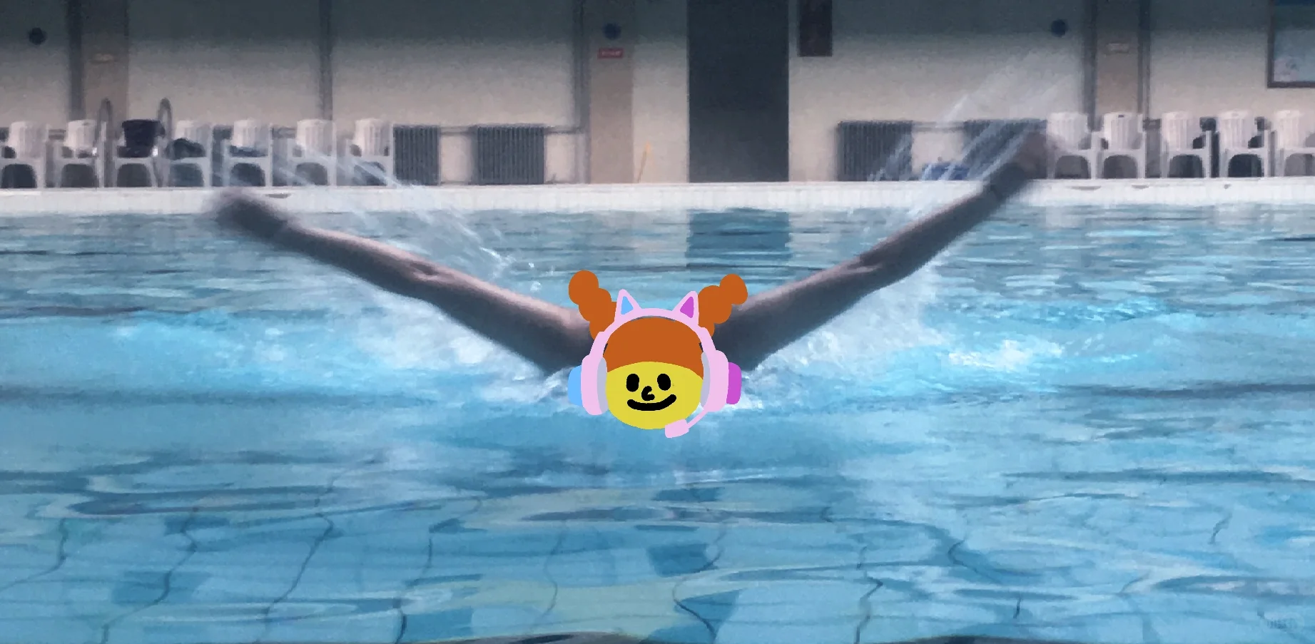 教游泳🏊‍♀️的女教练~