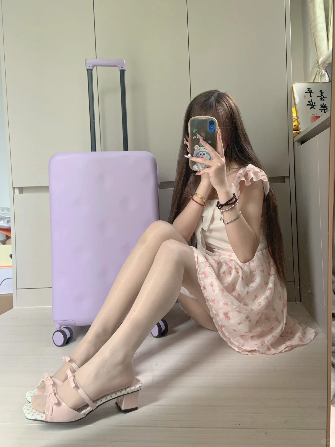 好爱俺的小粉裙🐇➕高光丝袜～