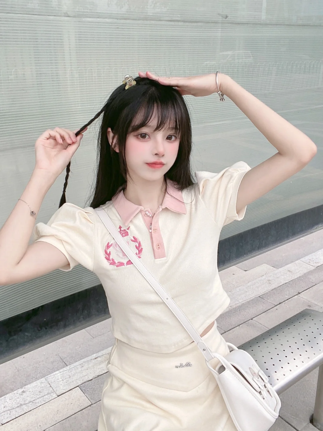 夏日甜妹🍬｜还是抗拒不了这个奶油色搭配！