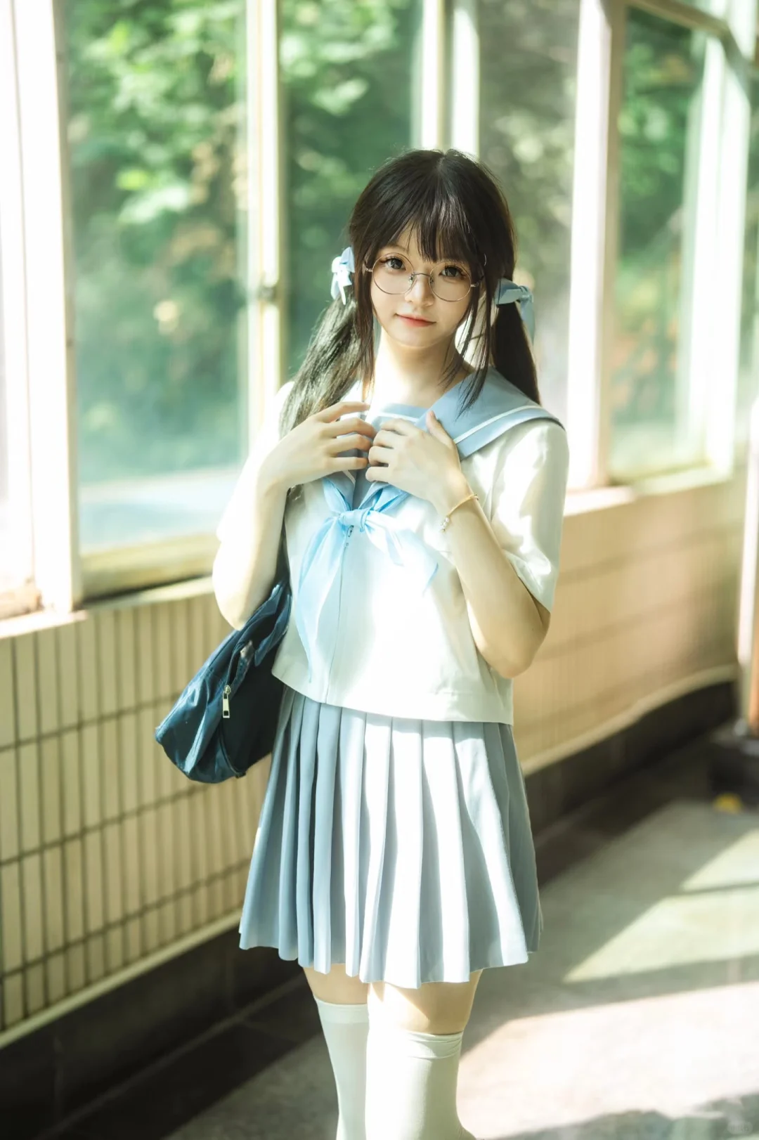 穿梭在校园，我与JK的日系奇遇！🎀