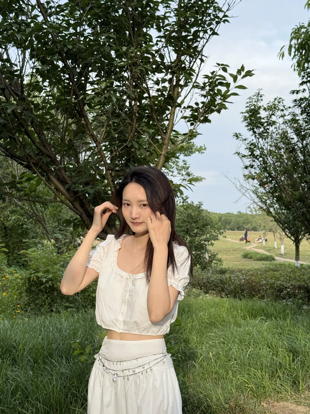 在夏天见树与我～🌳🌼