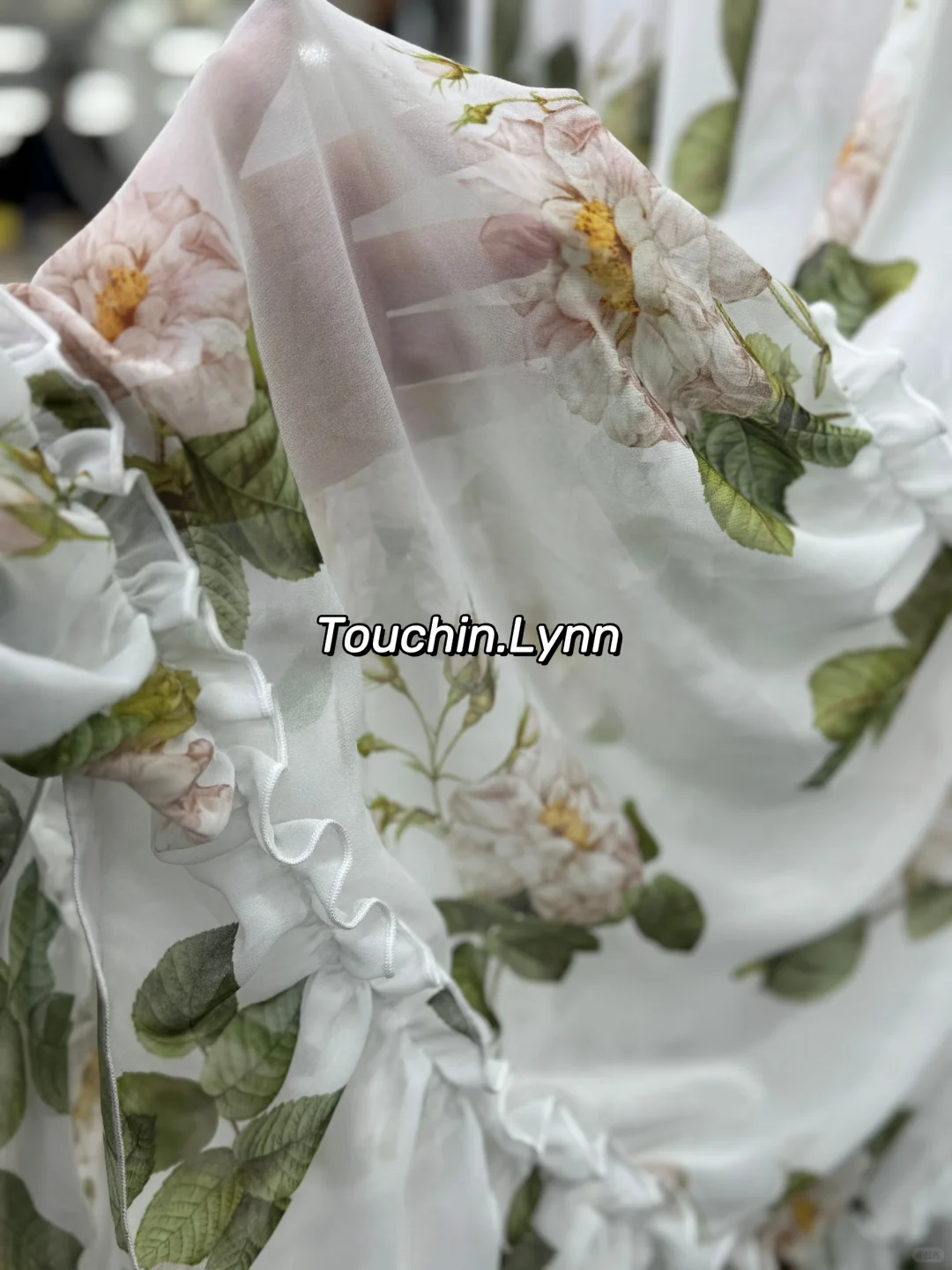 清新复古的碎花裙