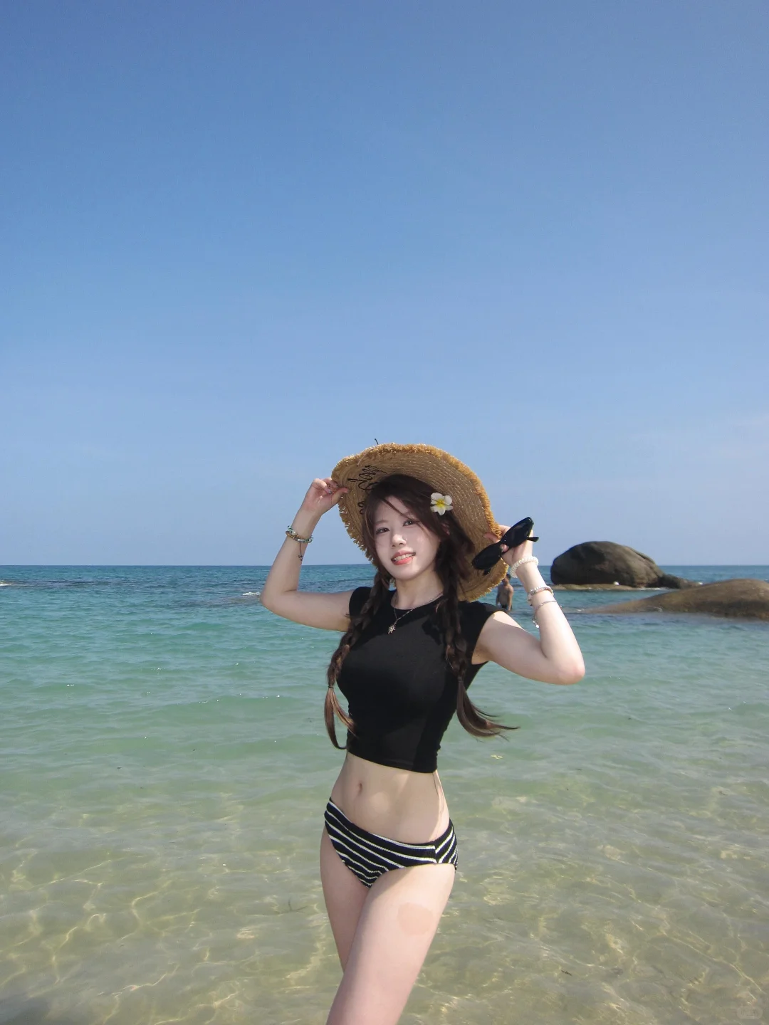 不是🏖️就这么水灵灵的出片了？！