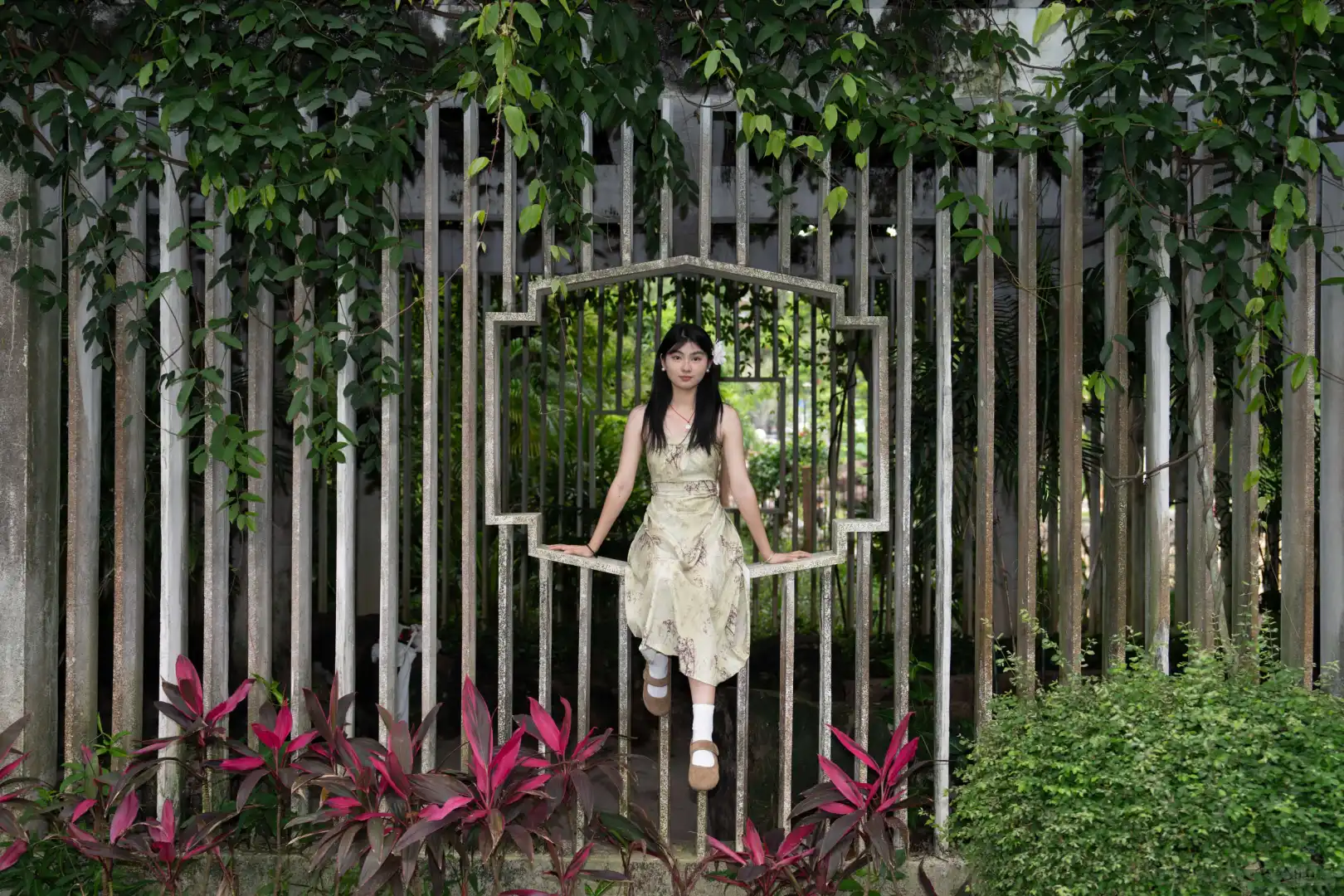 【森系少女的治愈午后】🌿✨