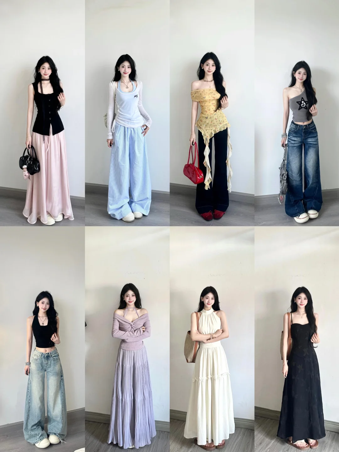 4⃣0⃣套🔗夏日甜妹穿搭分享🛍