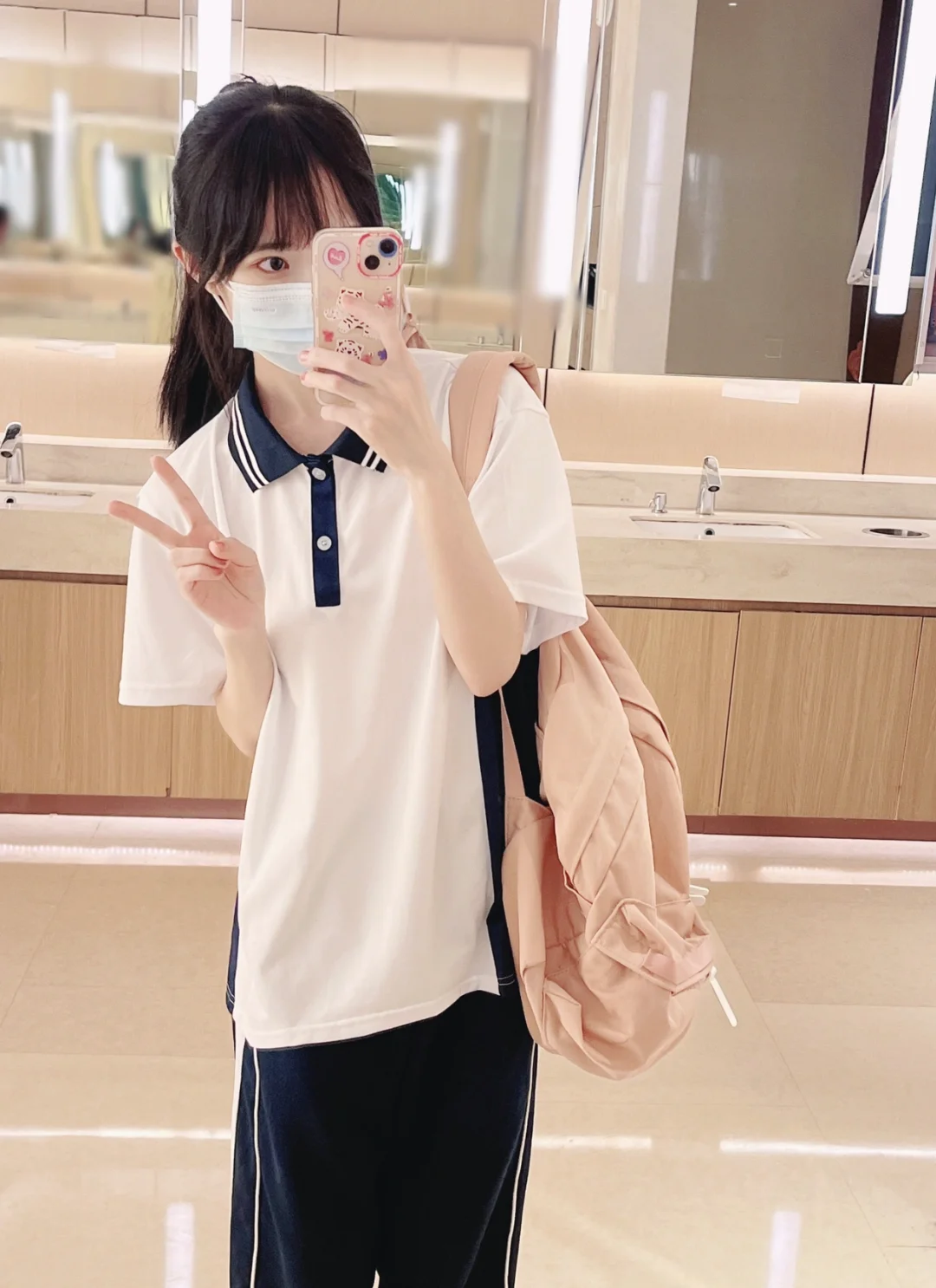 今天要拍的是——女高😋