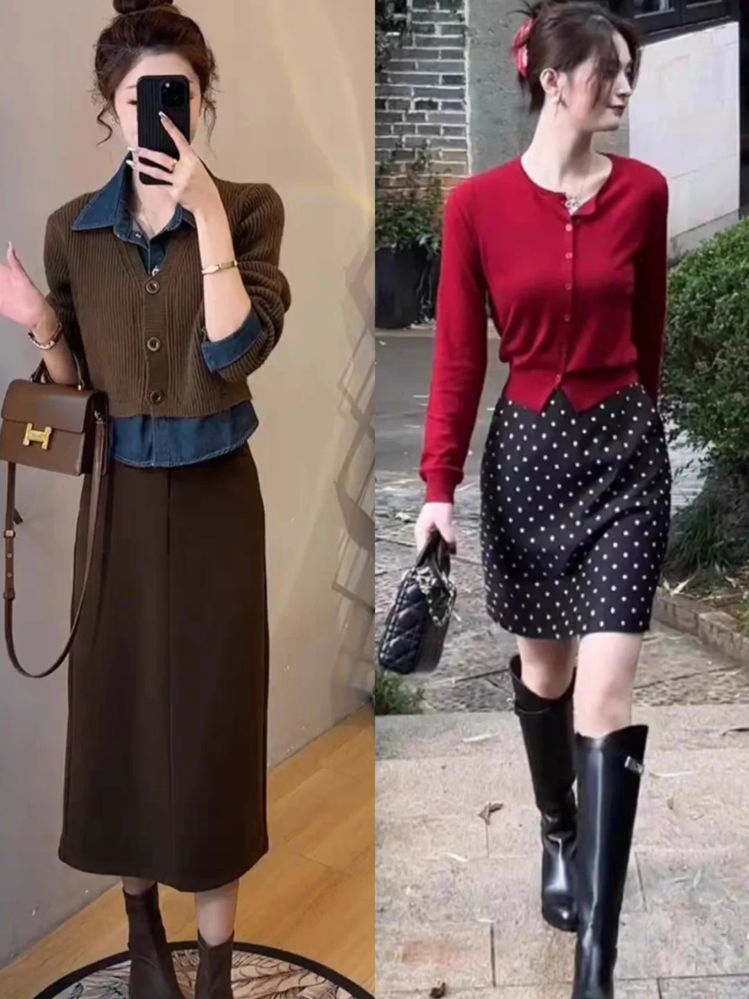 穿搭-秋季元素助力三四十岁女人的时髦造型