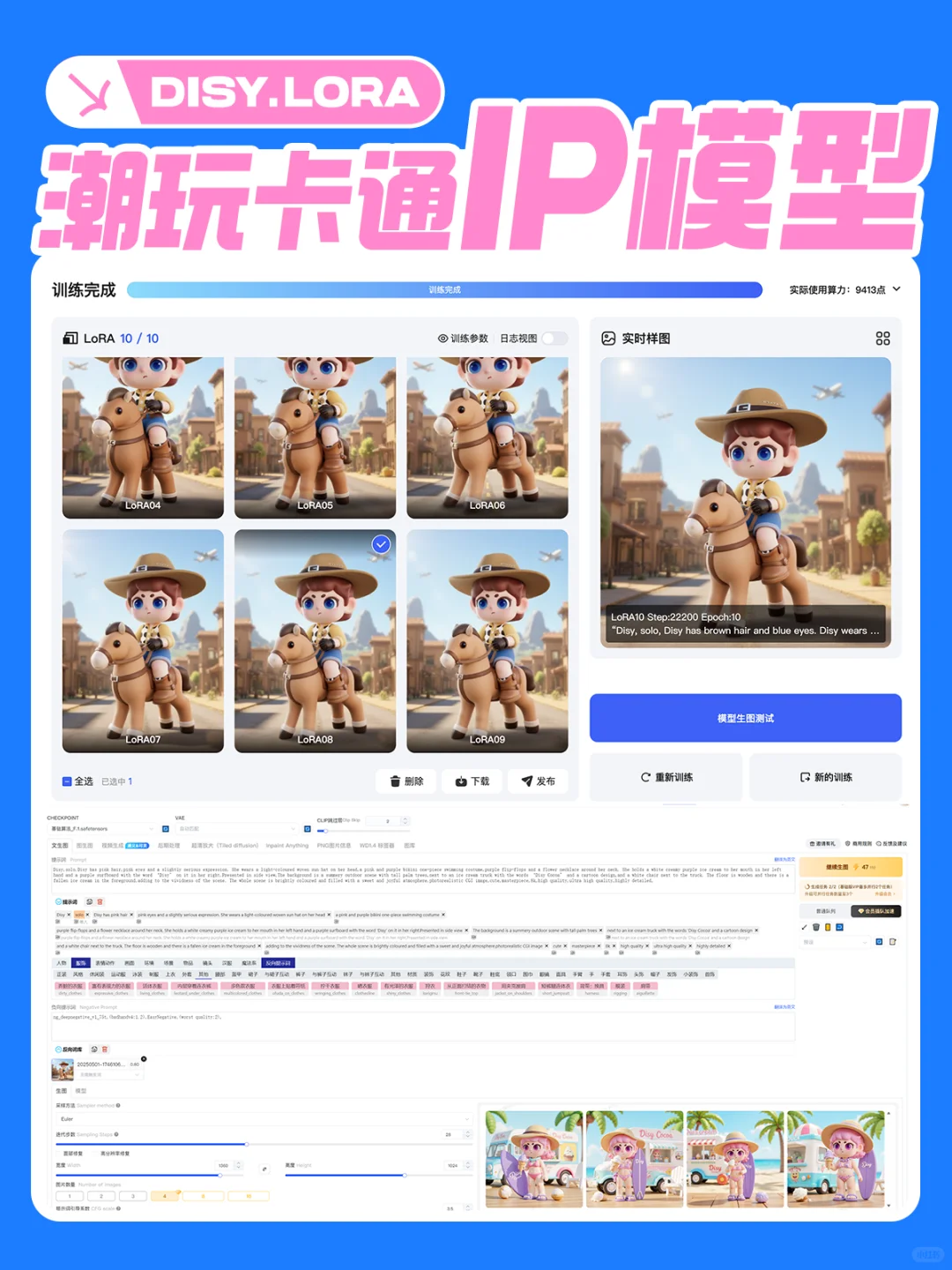 Disy潮玩卡通IP模型宣发（第一弹）🏄‍♀️🩷