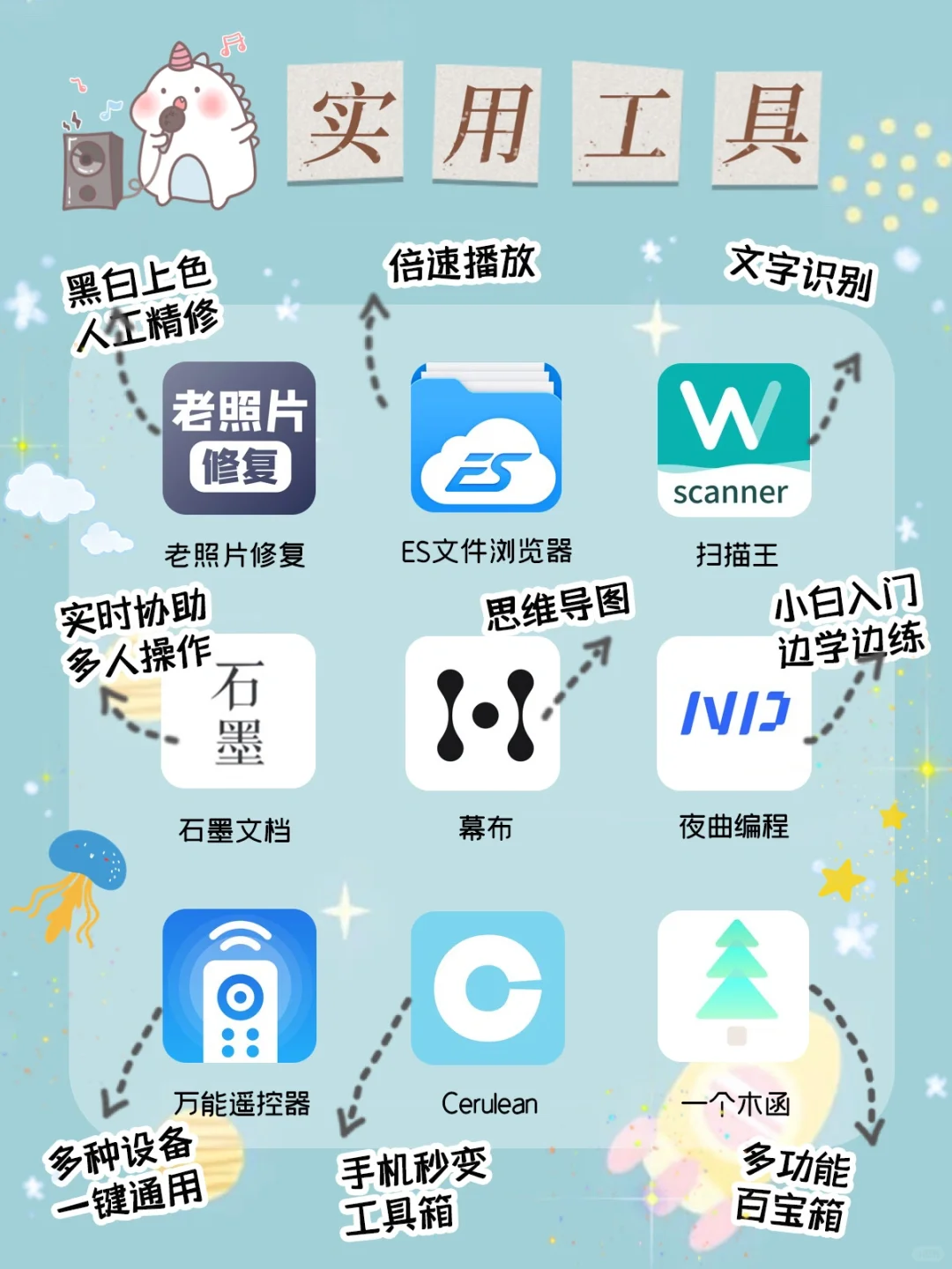 ⚡️好用到哭‼️63款高级女孩私藏APP🍑