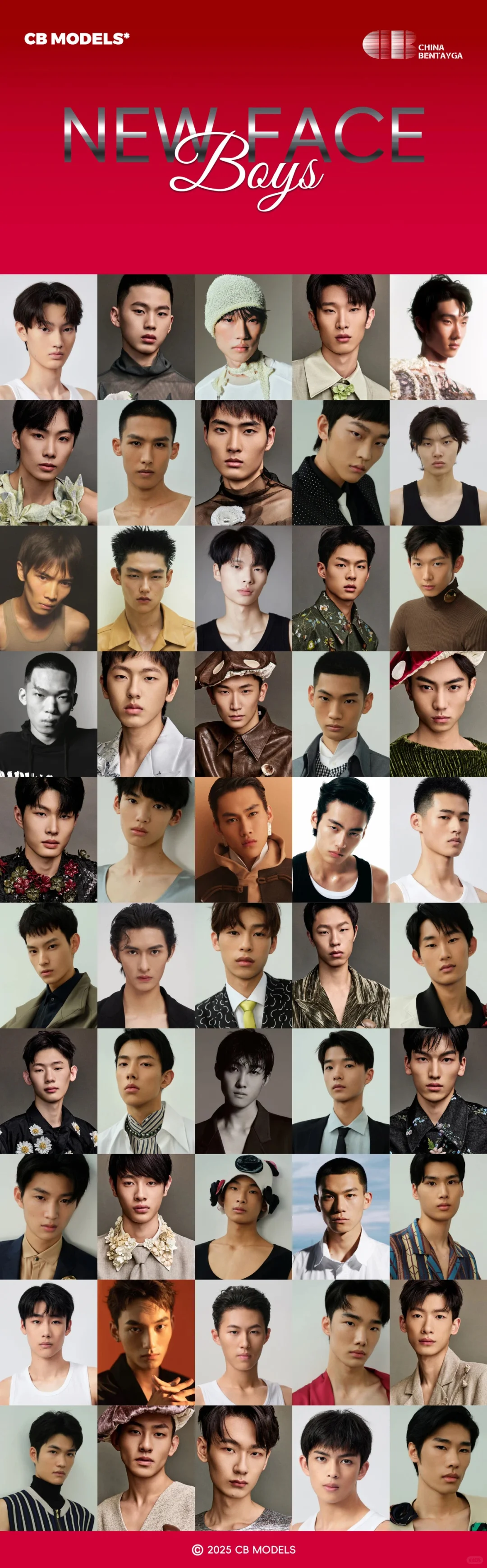 CB MODELS | 新面孔，向新年！