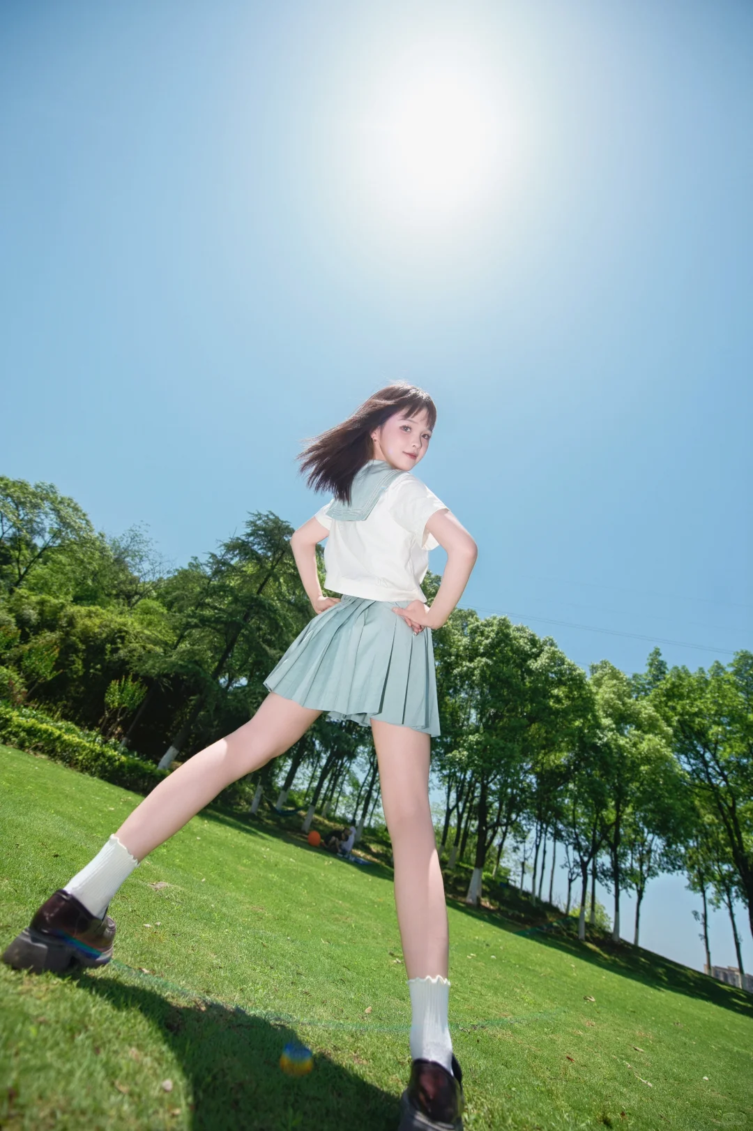 夏日jk拍照姿势！！青春活力感拉满！