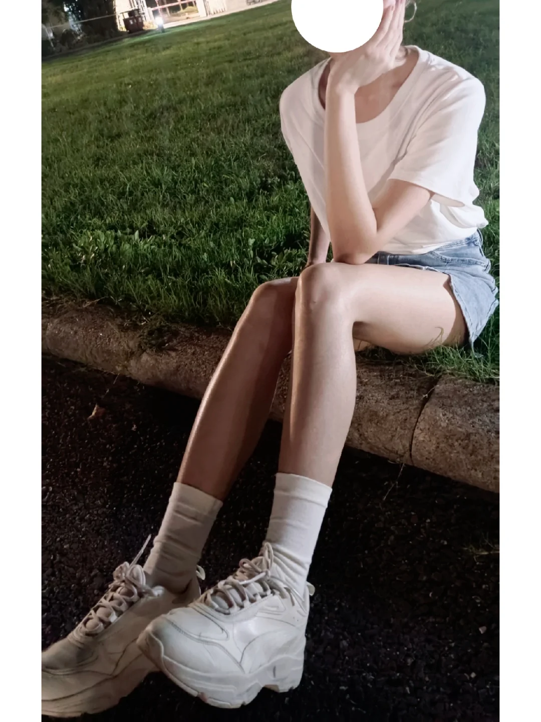 我真的好喜欢我的腿！！！