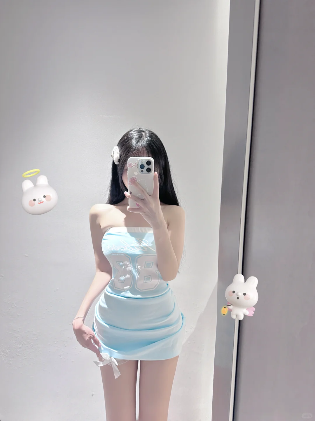 甜妹 这么穿好显身材吖！