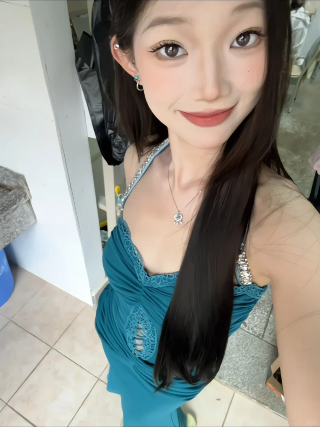 超级喜欢长款包臀裙
