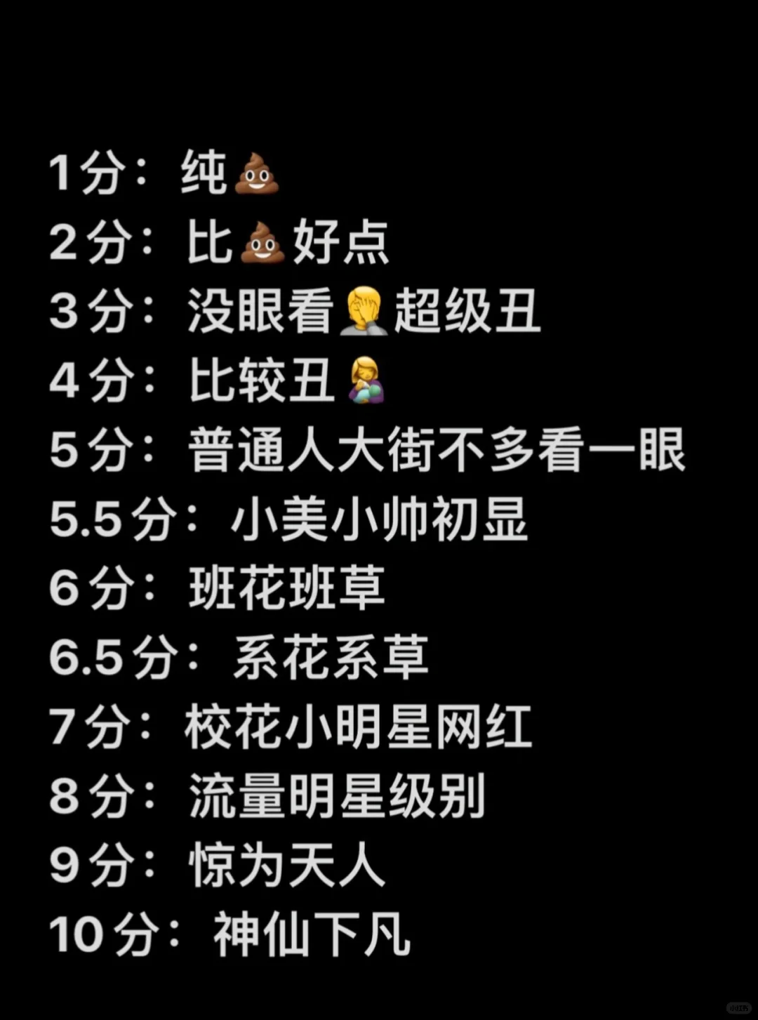 男女爆照，颜值打分，看上直接谈