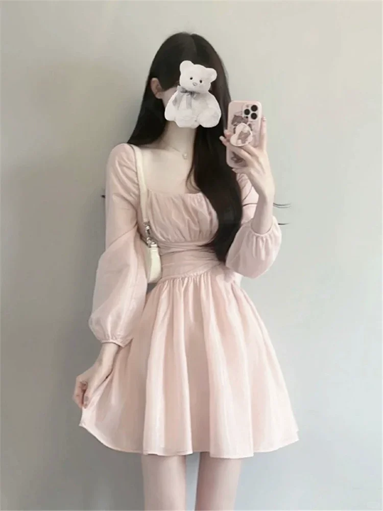 4套👉小个子可盐可甜短款连衣裙