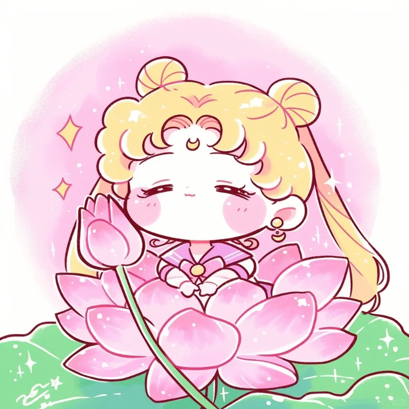 好运莲莲 美少女战士头像