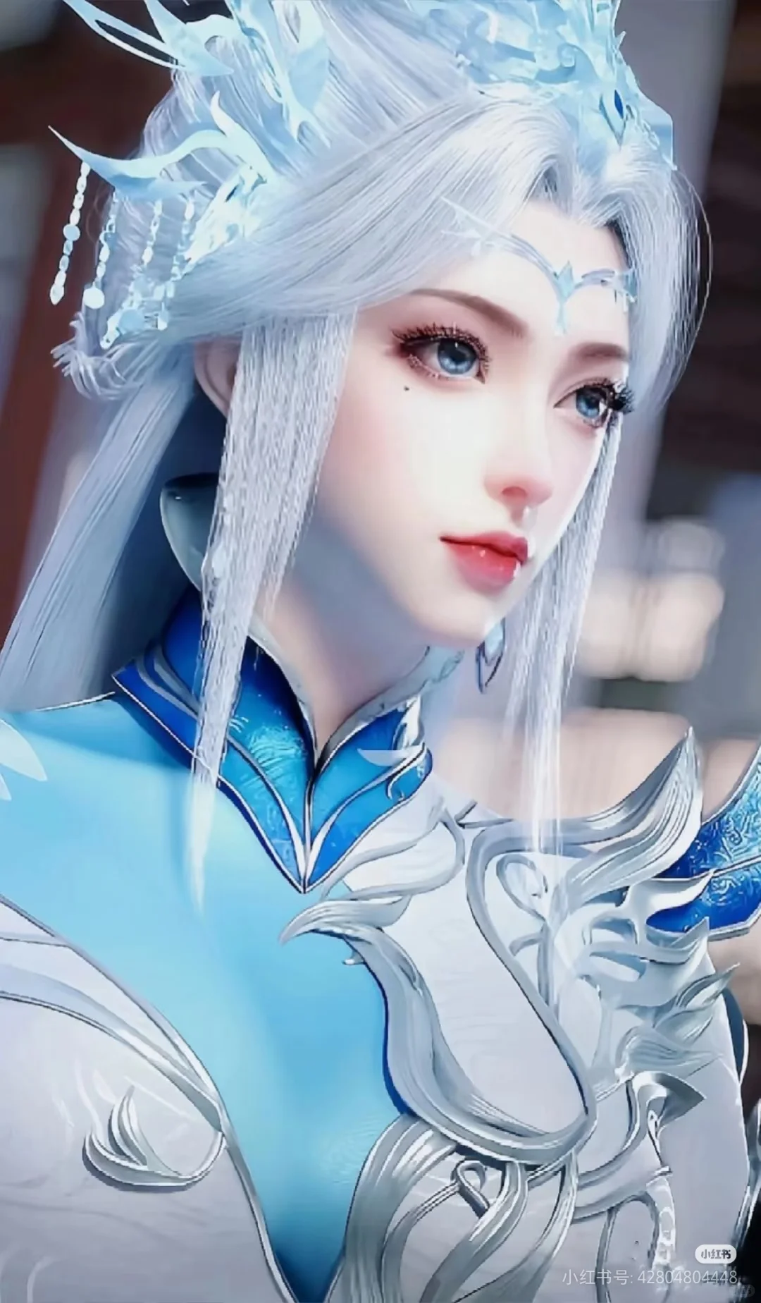 挑战发100位国漫女神32-宁雨蝶（100/32）