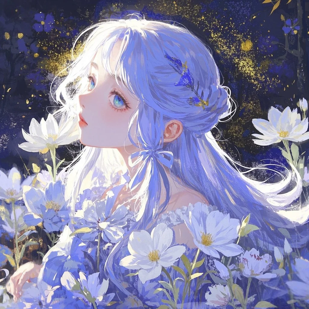 AI头像 |蓝调