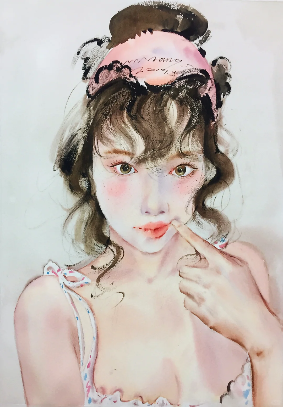 妈妈看见我的画，差点没把画扔进垃圾桶