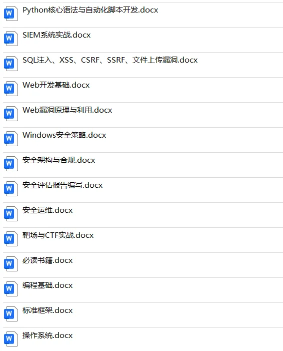 小白必看的网安83个重点知识！纯干货