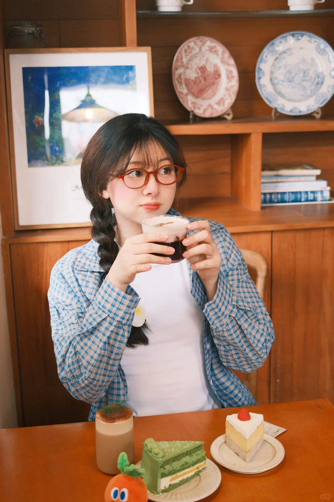 拍美女日记丨甜甜下午茶🍰