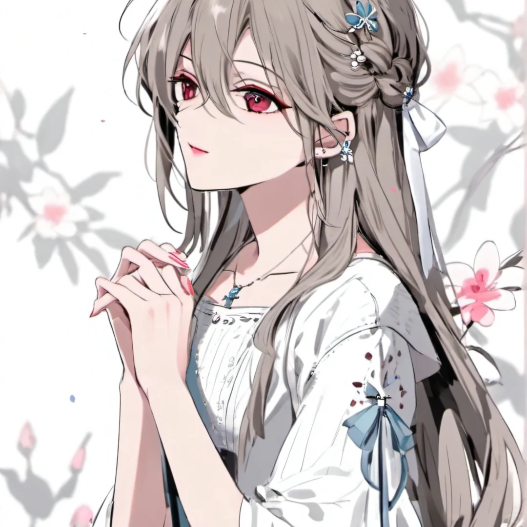 个性女生头像画风独特