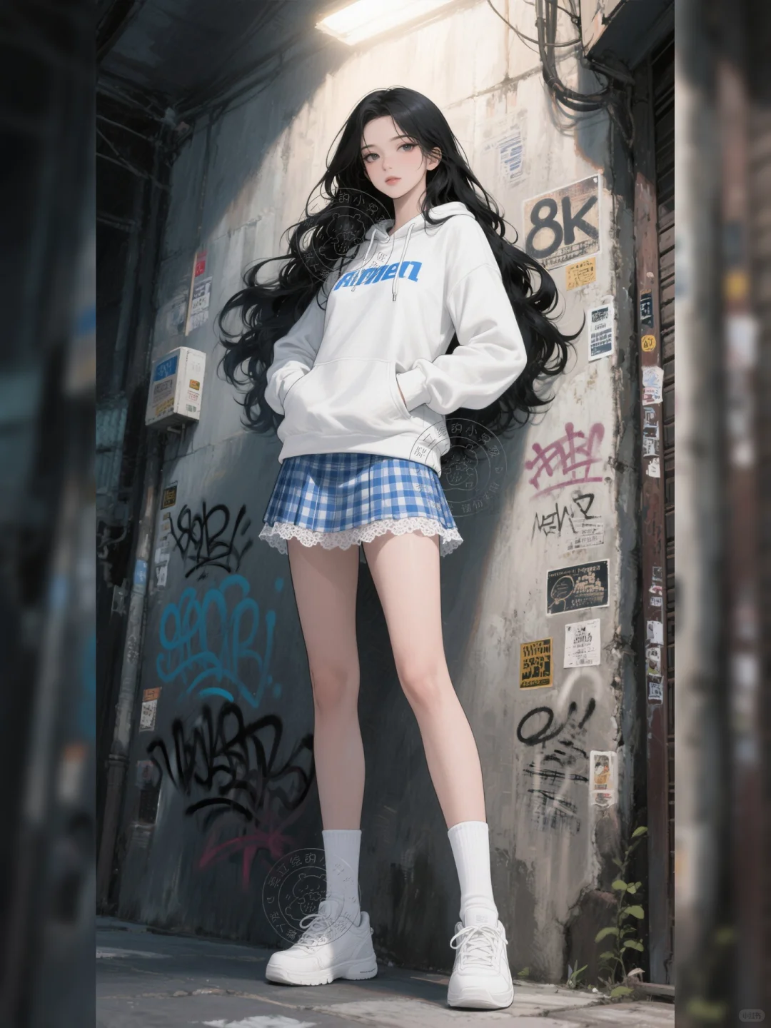 ai女生立绘