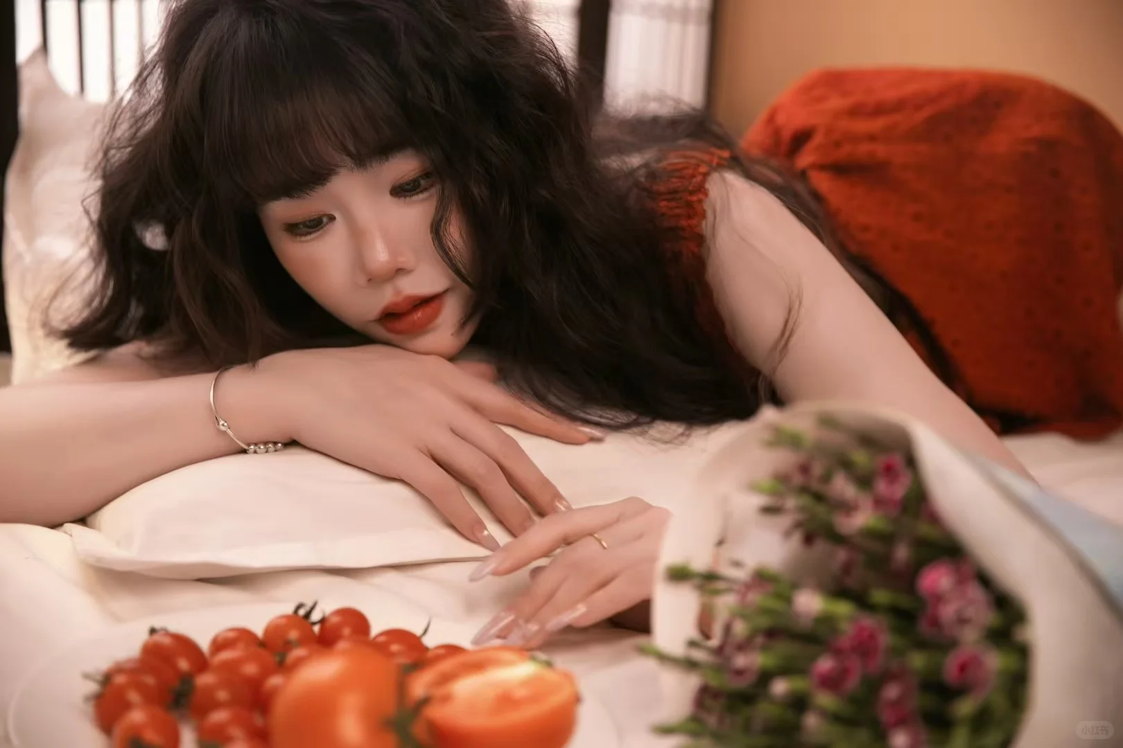 夏日炎炎大番茄🍅‖🍅日系昭和少女写真