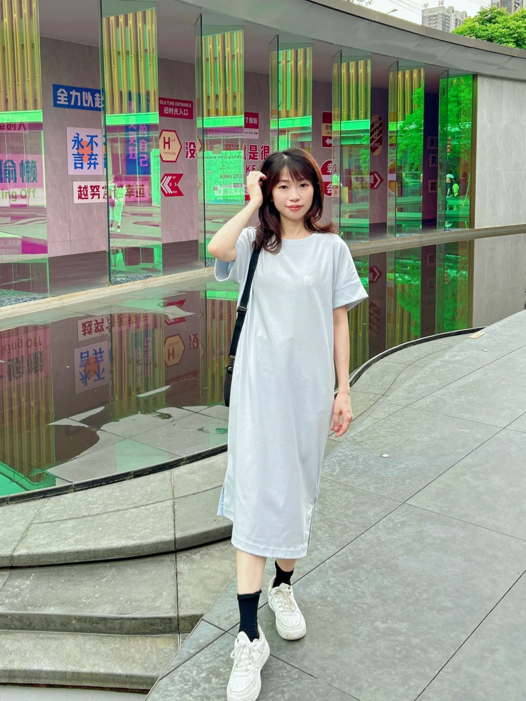 舒服显瘦的可隆连衣裙，十分耐看