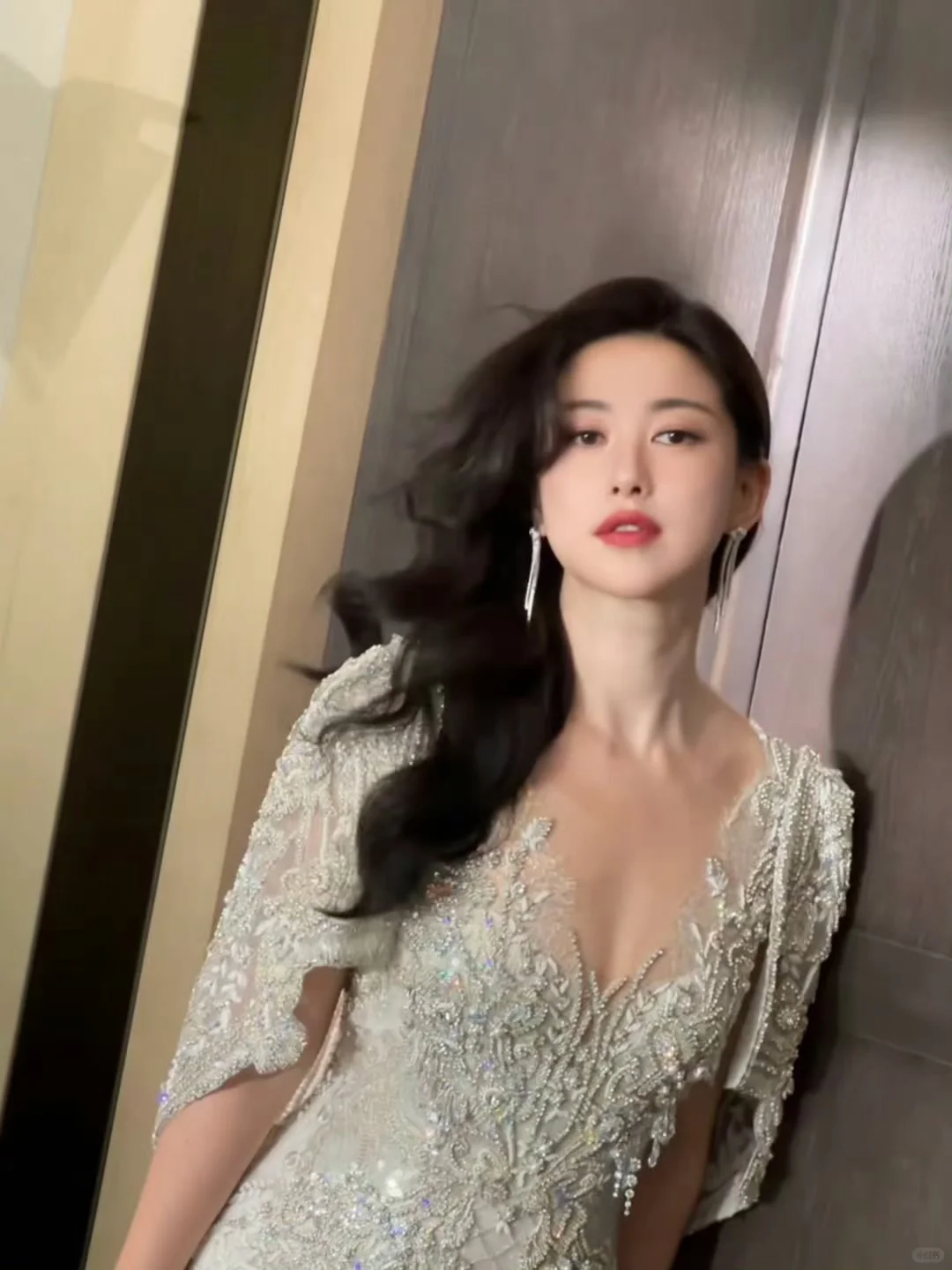 我给朱珠化的野性美神妆