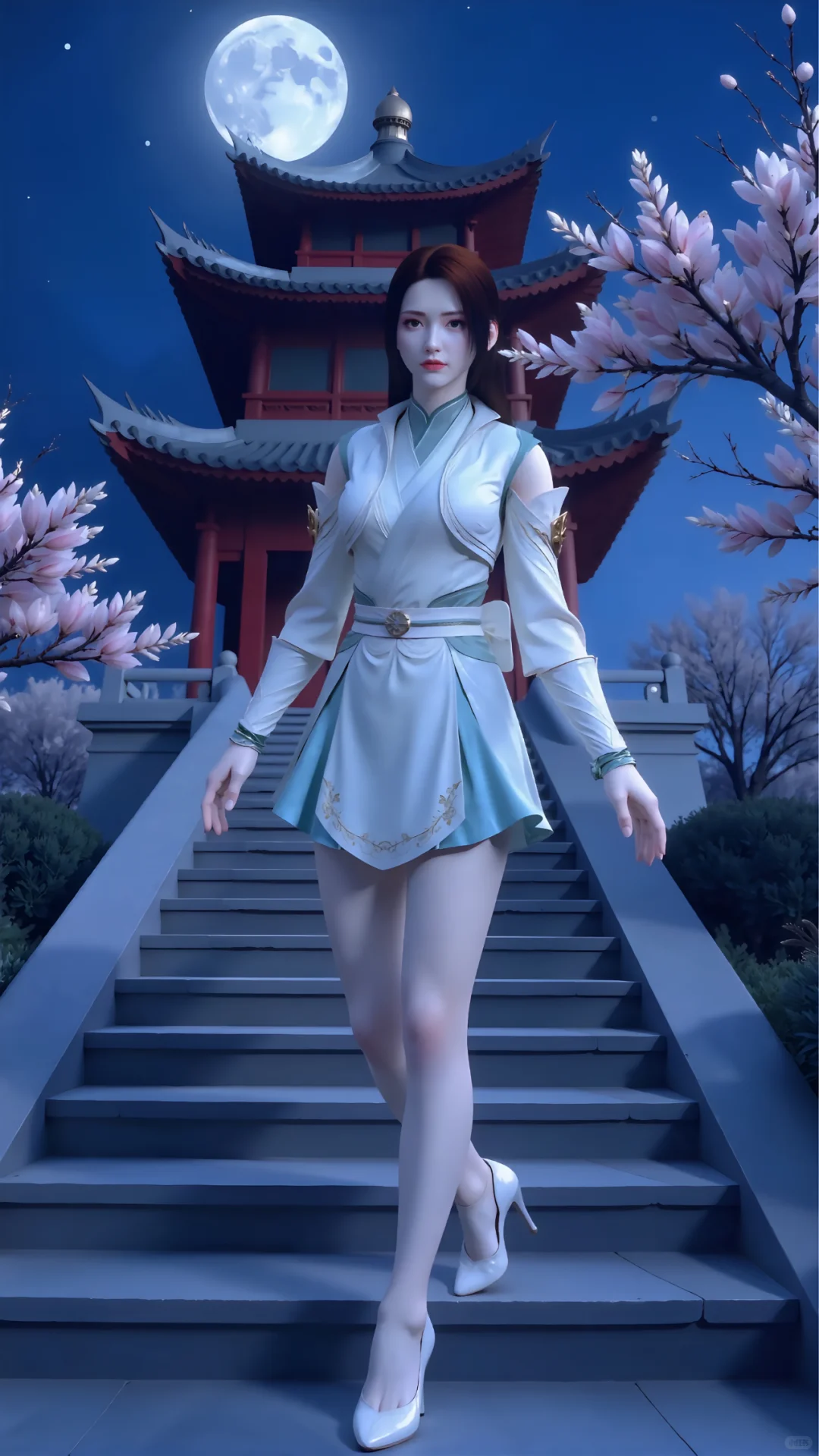 国漫女神壁纸——纳兰嫣然