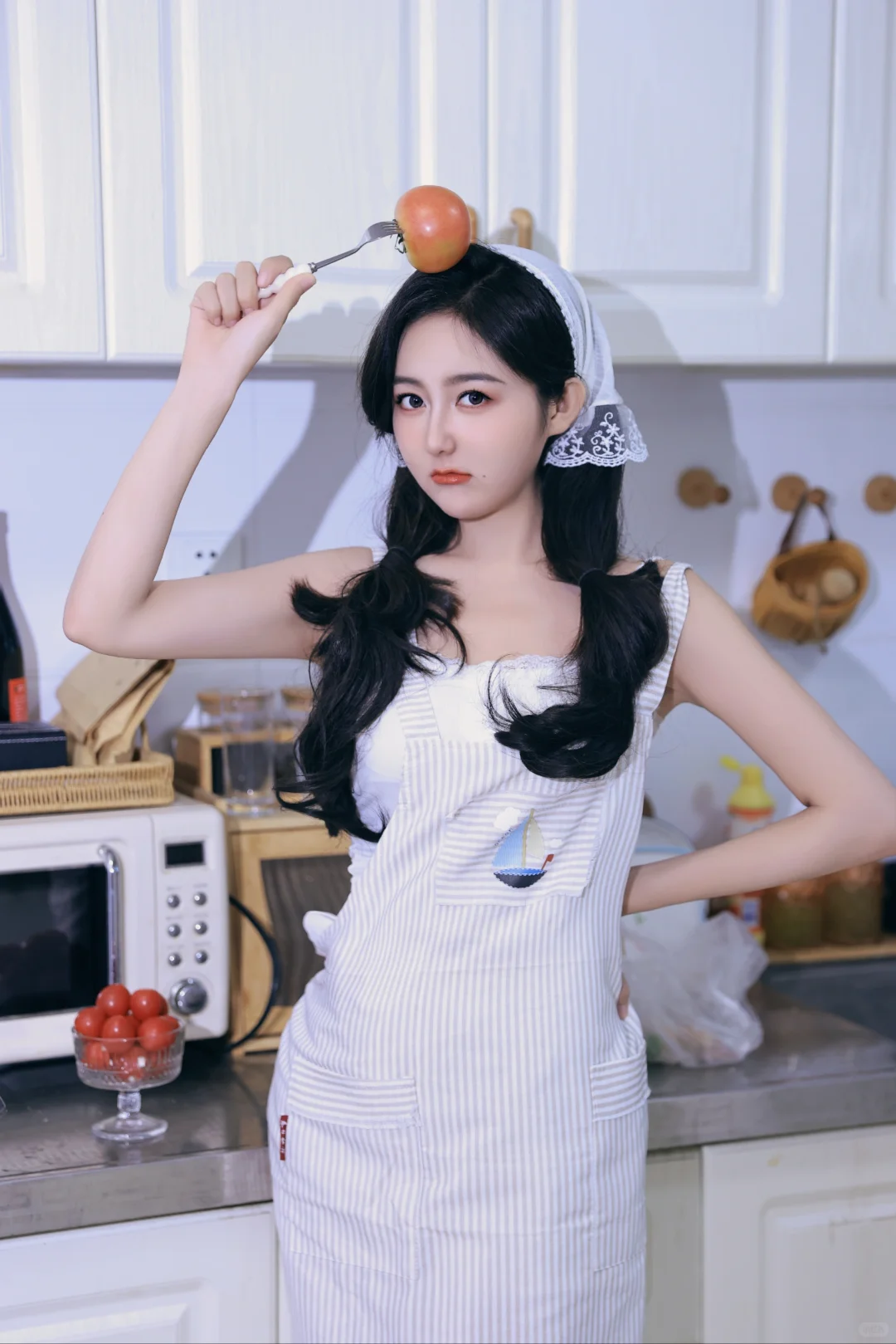 ✨纯欲少女的厨房秘境，你绝对不能错过！