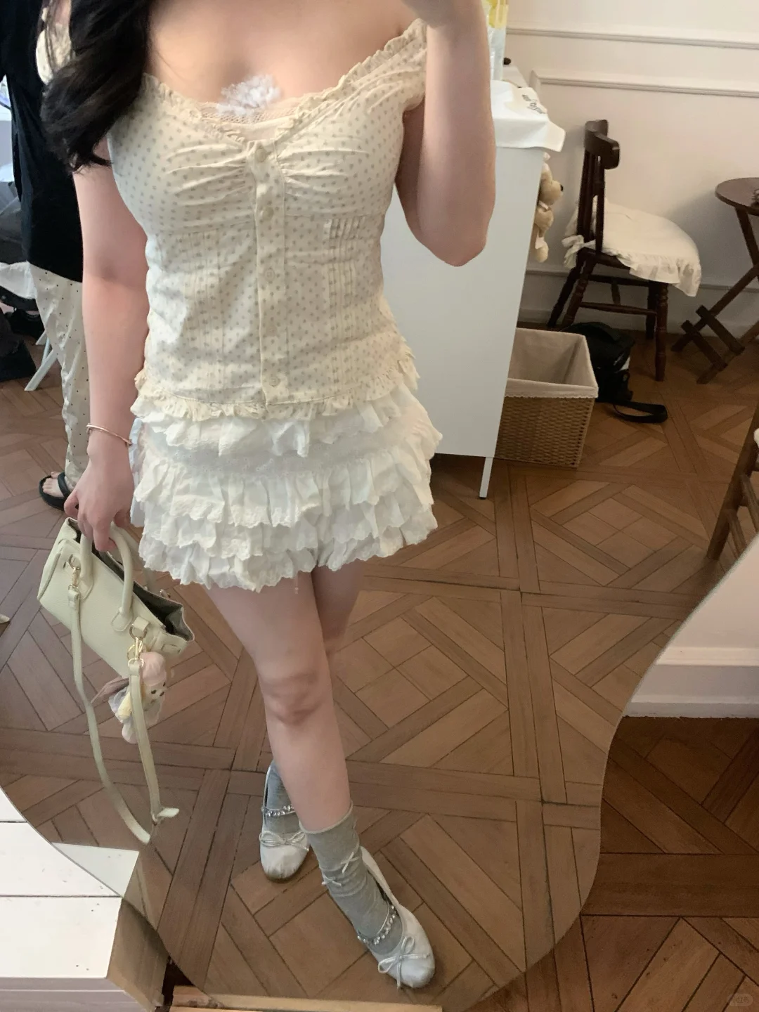 好久没穿bm啦