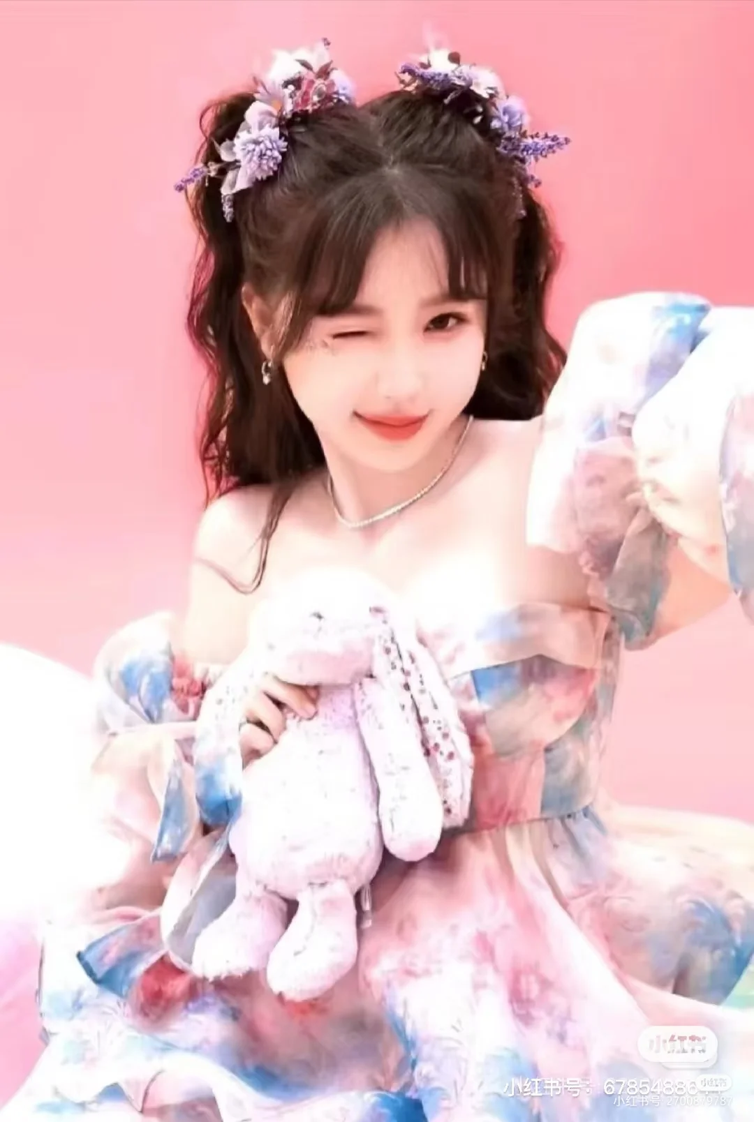 来选欣欣美照！
