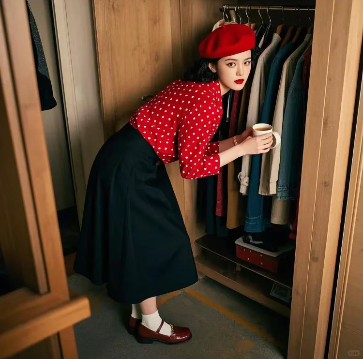把90年代韩剧女主的衣柜搬来了👗