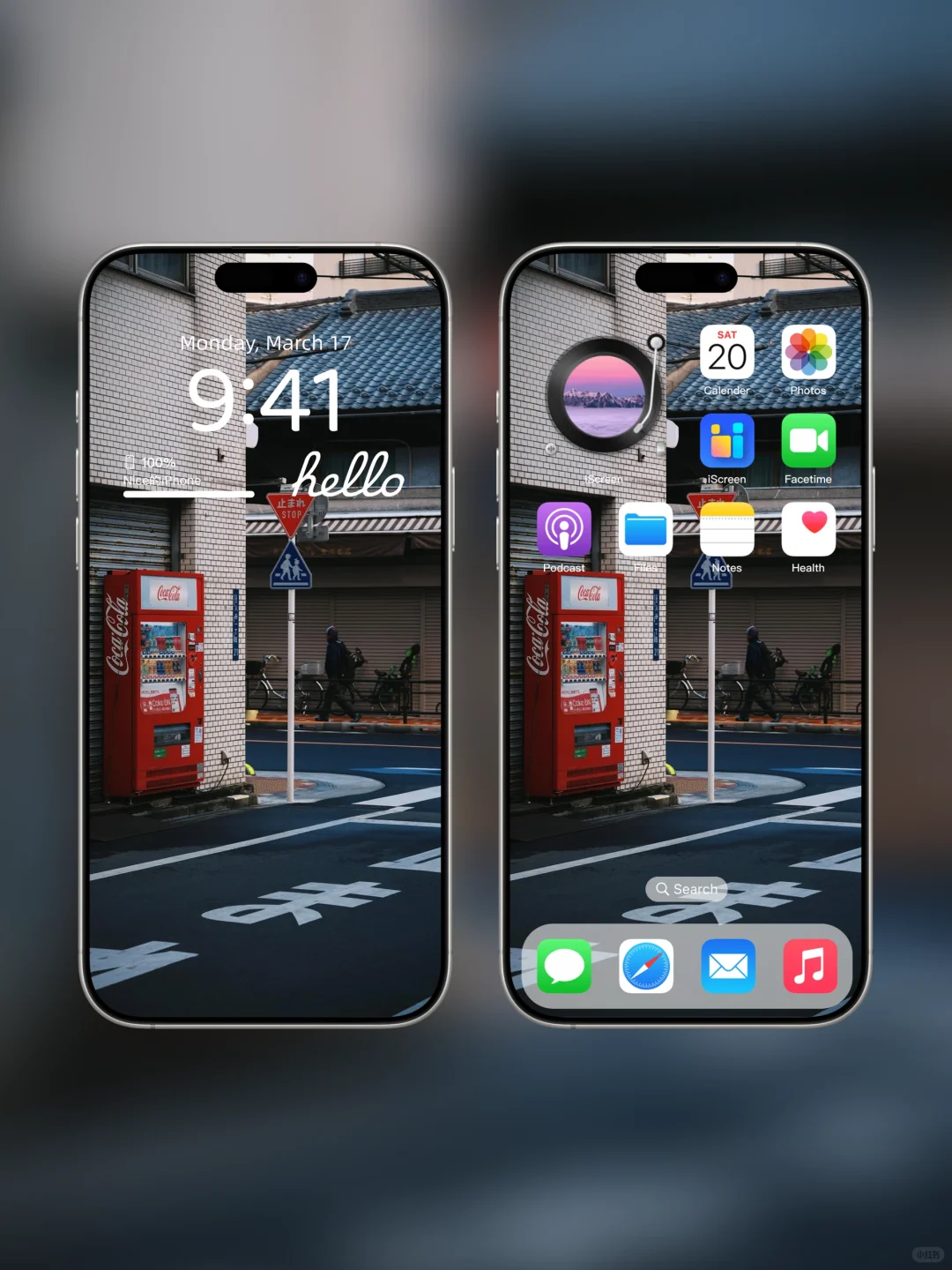 iPhone 壁纸分享|东京街头的邂逅✨✨✨