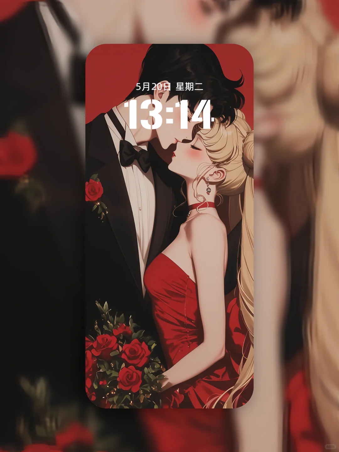 美少女与夜礼服假面甜蜜照💫｜012
